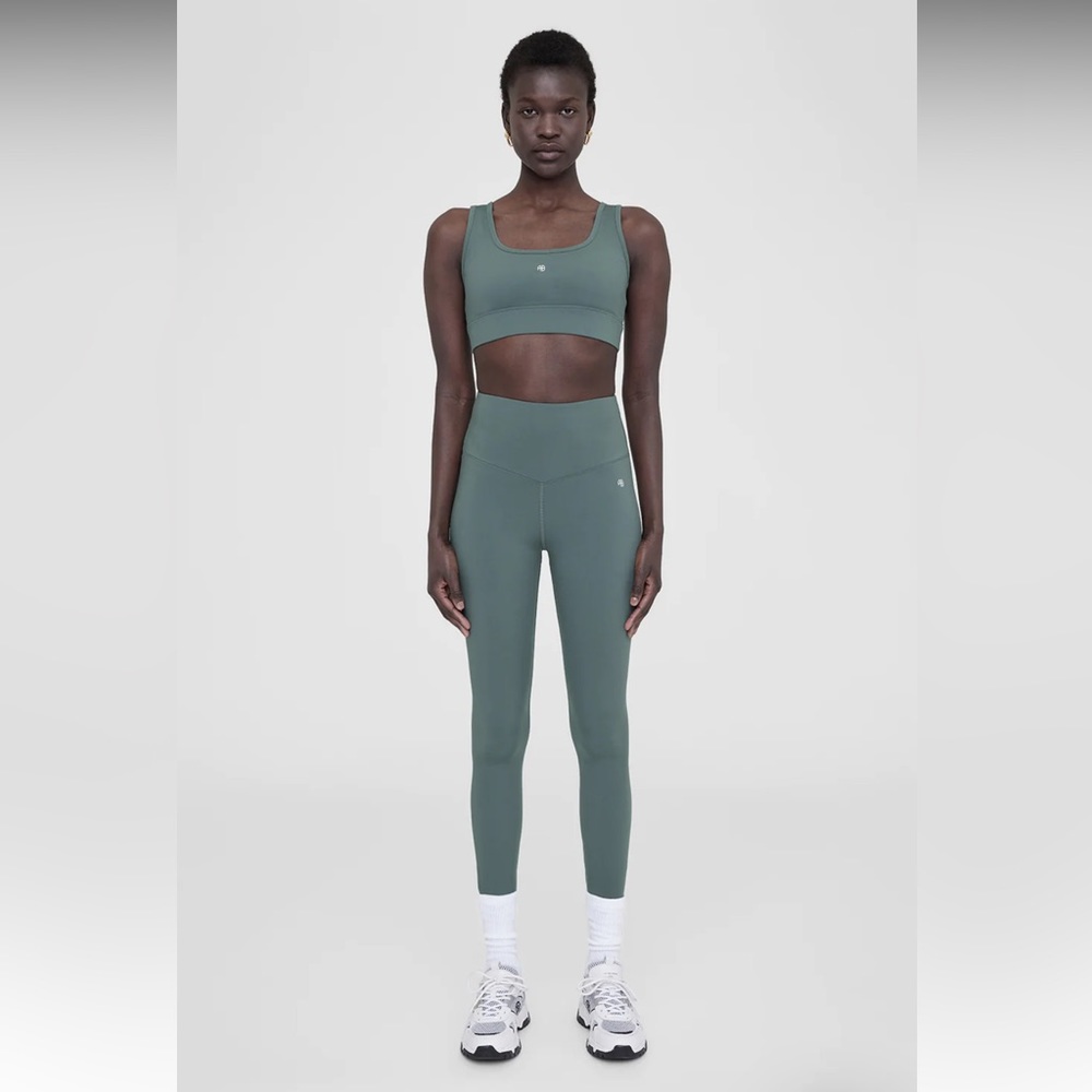 Anine Bing Sport 2 Piece Matching Set Blake Leggings & Renae Sports Bra Size Sm